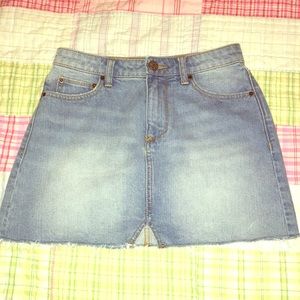 BDG Denim mini skirt